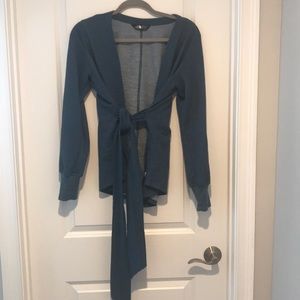 The North Face wrap sweater